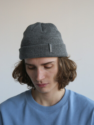 Шапка РОДИНА Fat Beanie Серый фото 7