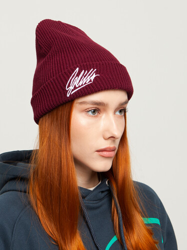 Шапка SKILLS Signature Bordeaux фото 14