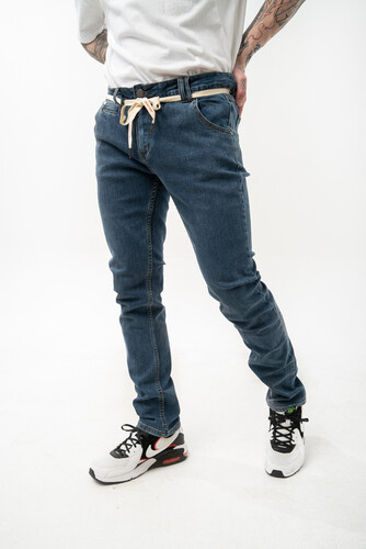 Джинсы SKILLS Slim Flex Blue фото 11