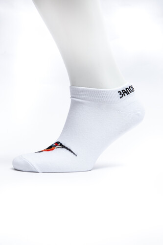 Носки ЗАПОРОЖЕЦ 2 Птички короткие Белый фото 11