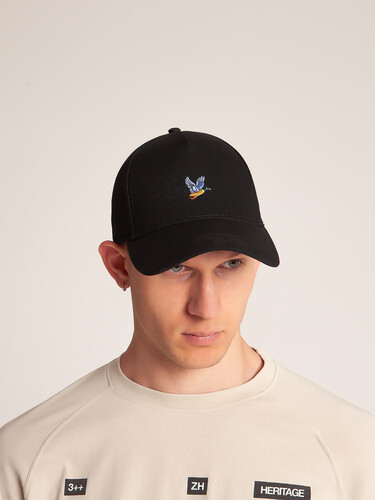 Бейсболка ЗАПОРОЖЕЦ Classic Utka Black фото 10