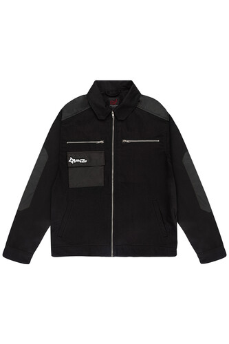 Джинсовая рубашка OBANZE WATAGA Спец Черный фото 3