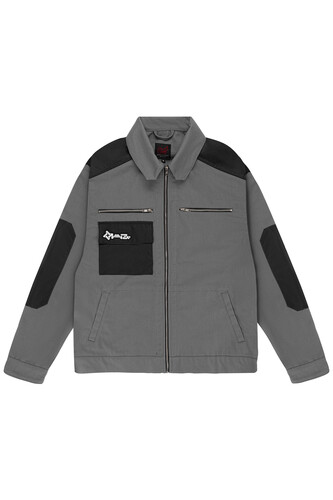 Джинсовая рубашка OBANZE WATAGA Спец Серый фото 3