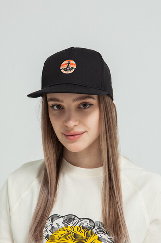 Бейсболка ЗАПОРОЖЕЦ Ogon Black фото 9