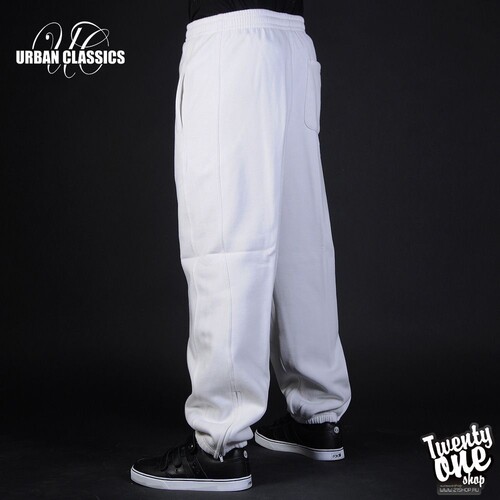 Брюки URBAN CLASSICS Sweatpants White фото 8