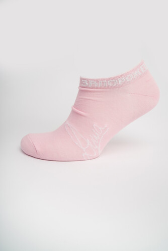 Носки ЗАПОРОЖЕЦ Душа каллиграфия короткие Розовый фото 8