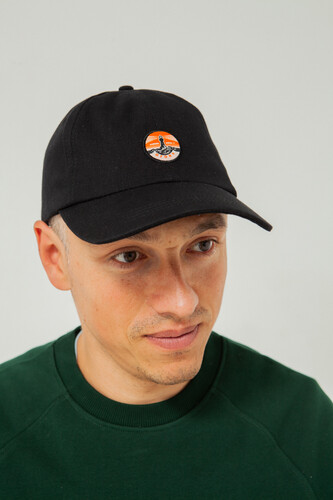 Бейсболка ЗАПОРОЖЕЦ Ogon Black фото 7