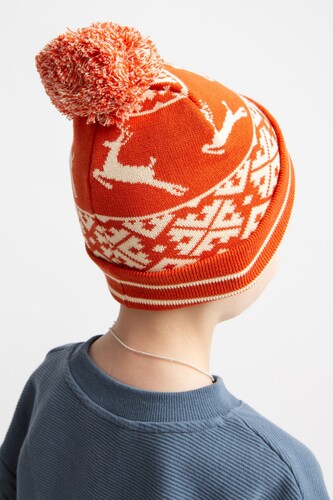 Шапка ЗАПОРОЖЕЦ Oleni (детская) Orange фото 16