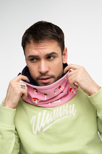 Шарф ЗАПОРОЖЕЦ Gribochki Pink фото 13