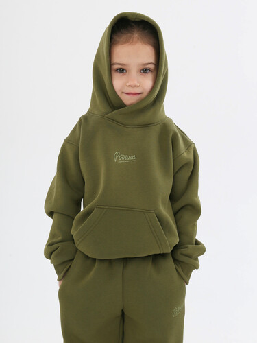 Костюм с начесом РОДИНА Оверсайз (детский) Olive Branch фото 9