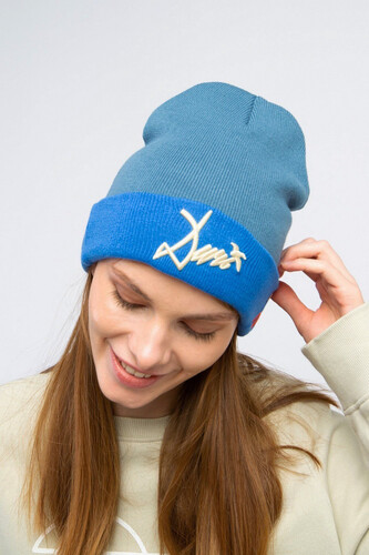 Шапка ЗАПОРОЖЕЦ Ditch Sobachka/Дичь Собачка Navy/Blue фото 12