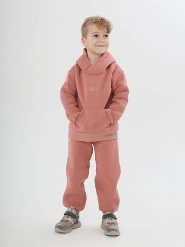 Костюм с начесом РОДИНА Оверсайз (подростковый) Роза фото 5