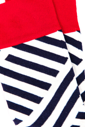 Носки BURNING HEELS Диагональ Белый фото 6