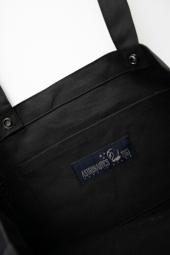 Сумка-шопер ASTRONAUTICS1961 Космос Внутри Черный/Серебро фото 7