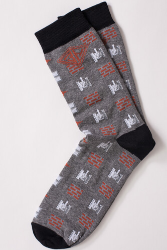 Носки ЗАПОРОЖЕЦ Танк Серый Меланж фото 5