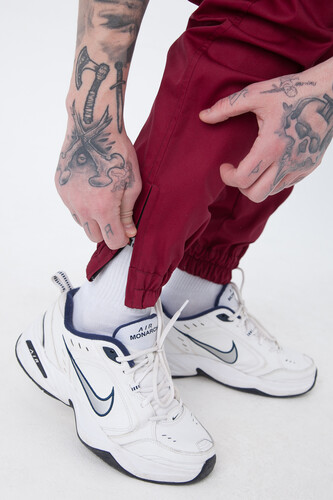 Джоггеры BLK CROWN Suntiac Maroon фото 11