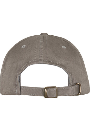 Бейсболка FLEXFIT Low Profile Organic Cotton Cap Pale Grey фото 7