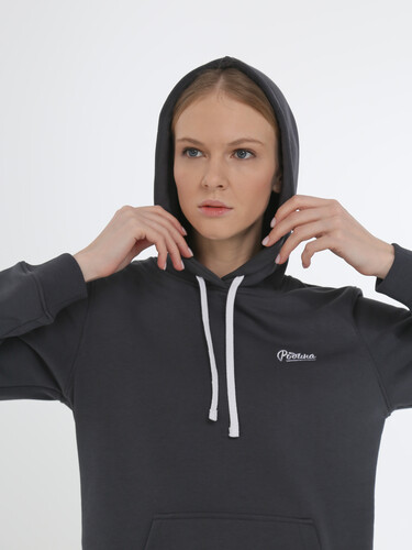 Худи РОДИНА Base (женское) Графит фото 5