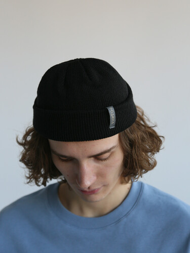 Шапка РОДИНА Fat Beanie Черный фото 3