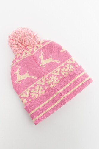 Шапка ЗАПОРОЖЕЦ Oleni (детская) Pink фото 8