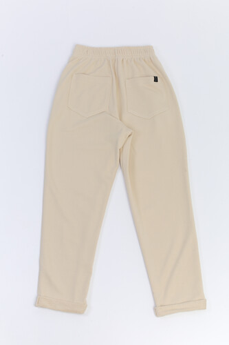 Брюки SEA-PEA СLOTHING зауженные (женские) Бежевый фото 8