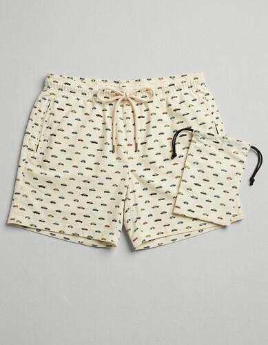 Шорты ЗАПОРОЖЕЦ Машинки/Mashinki Beige фото 8