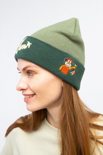 Шапка ЗАПОРОЖЕЦ Ditch Sobachka/Дичь Собачка Green/Light Green фото 14