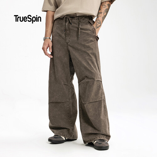 Брюки TRUESPIN Parus Washed Коричневый фото 11