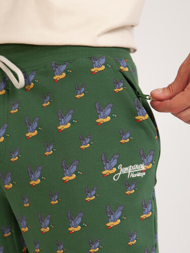 Шорты ЗАПОРОЖЕЦ Ditch Classic Ping-Pong Shorts Green фото 13