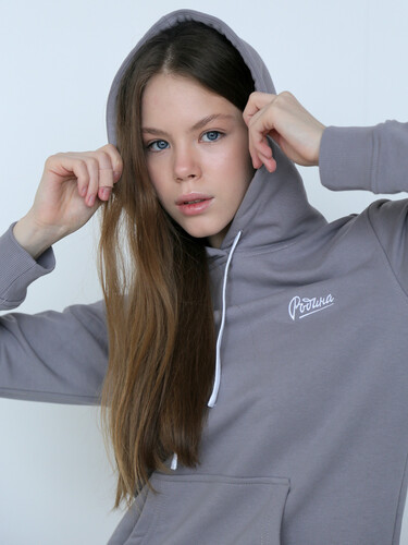 Худи РОДИНА Base (женское) Цемент фото 5