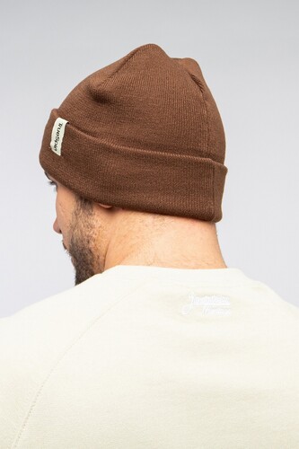 Шапка TRUESPIN Basic Beanie Chocolate фото 8