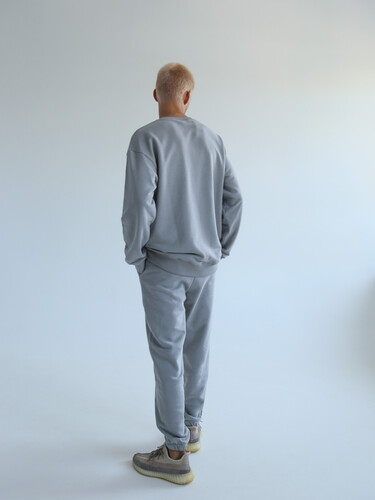 Свитшот РОДИНА Оверсайз (мужской) Цемент фото 8