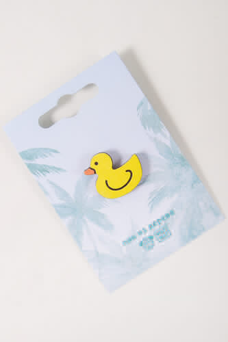 Пин деревянный WAF-WAF Уточка (Желтый) фото 5