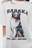 Футболка BABAKA белая с принтом аусси OS Белый фото 3