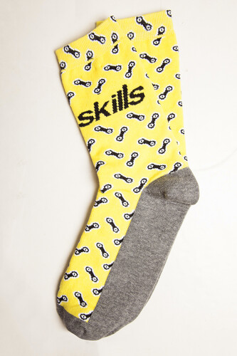 Носки SKILLS Цепи Желтый фото 8