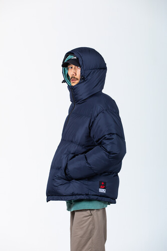 Пуховик OBANZE WATAGA Горилла Синий фото 9