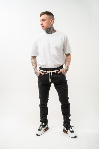 Джинсы SKILLS Slim Flex Black фото 15