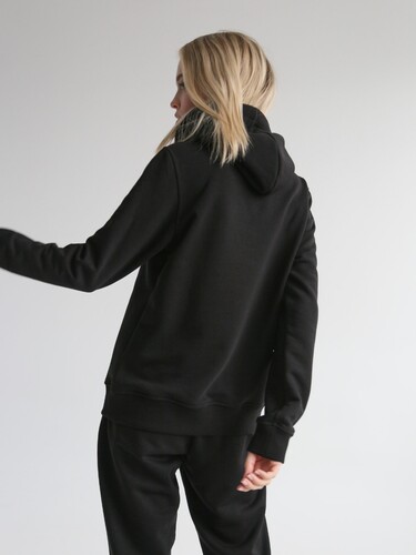 Худи РОДИНА Base (женское) Черный фото 9