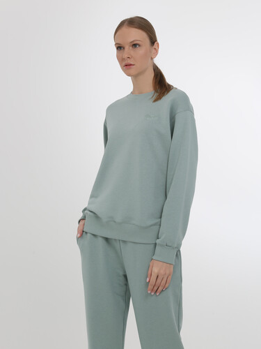 Свитшот РОДИНА Оверсайз (женский) Мята фото 4