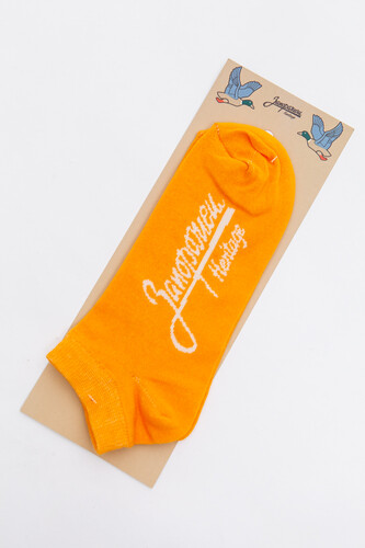 Носки ЗАПОРОЖЕЦ Лого короткие Желтый фото 5