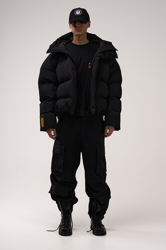 Пуховик ZNY DJ-HOODEDAW25 Black фото 17