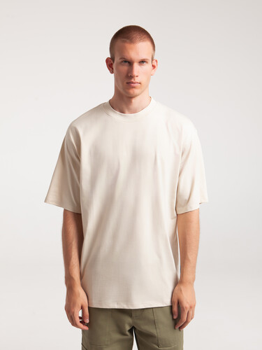 Футболка ЗАПОРОЖЕЦ Blank oversize Dark Nude фото 17