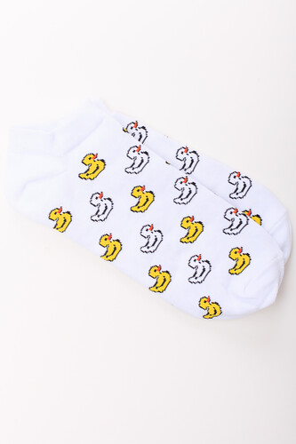 Носки ЗАПОРОЖЕЦ Утята короткие Белый фото 12