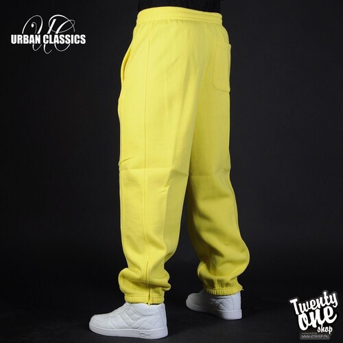 Брюки URBAN CLASSICS Sweatpants Yellow фото 8