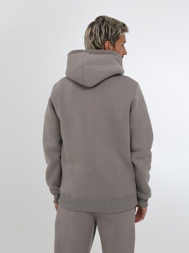 Худи с начесом РОДИНА Base (мужское) Серый фото 6