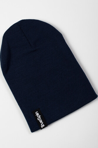 Шапка TRUESPIN Basic Beanie Navy фото 5