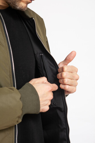 Куртка-Бомбер TRUESPIN Оливковый фото 9