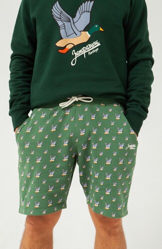 Шорты ЗАПОРОЖЕЦ Ditch Classic Ping-Pong Shorts Green фото 11