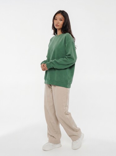 Свитшот BABAKA зеленый OS Зеленый фото 8