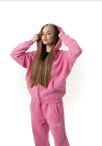 Кофта вареная VoBlago ZIP-VRNKPINK Розовый фото 11